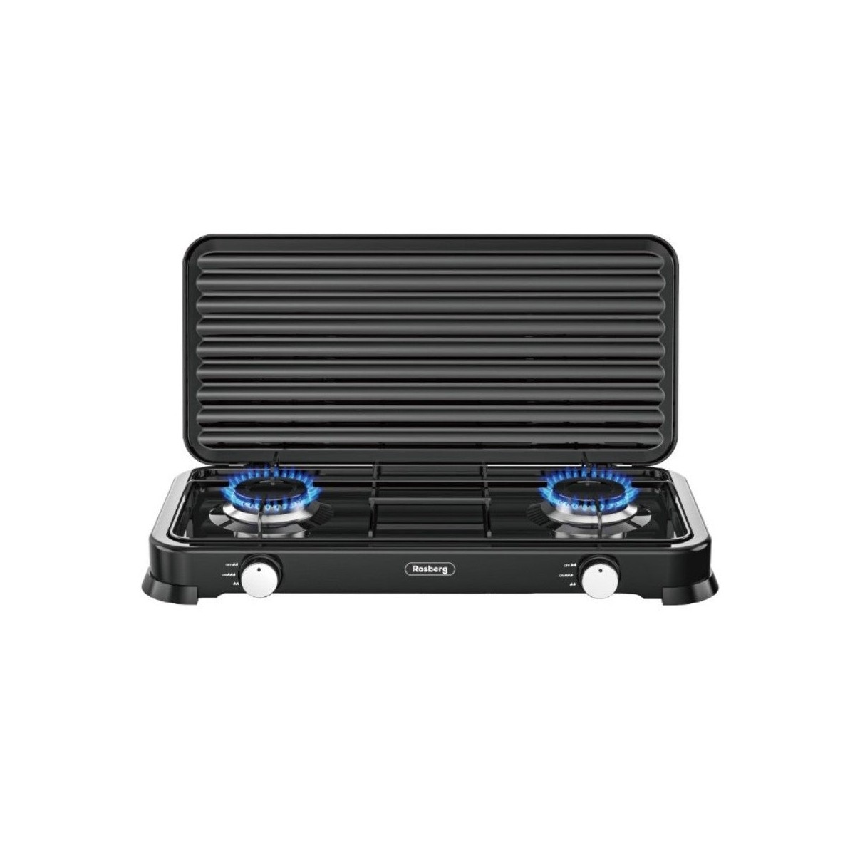 Котлон с две горелки и капак от Rosberg
