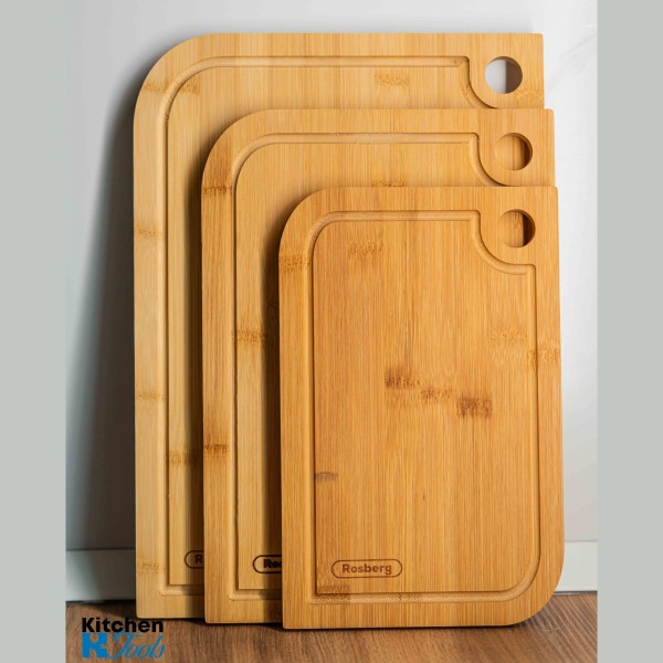 Комплект от 3 сатъра Rosberg от бамбук