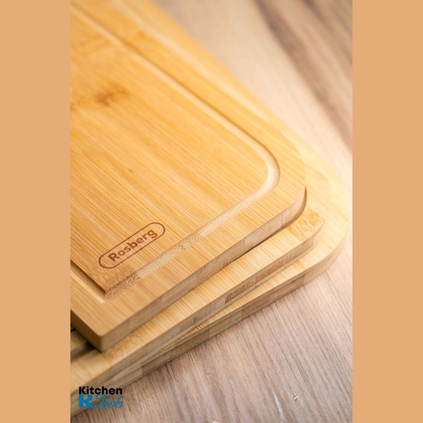 Комплект от 3 сатъра Rosberg от бамбук