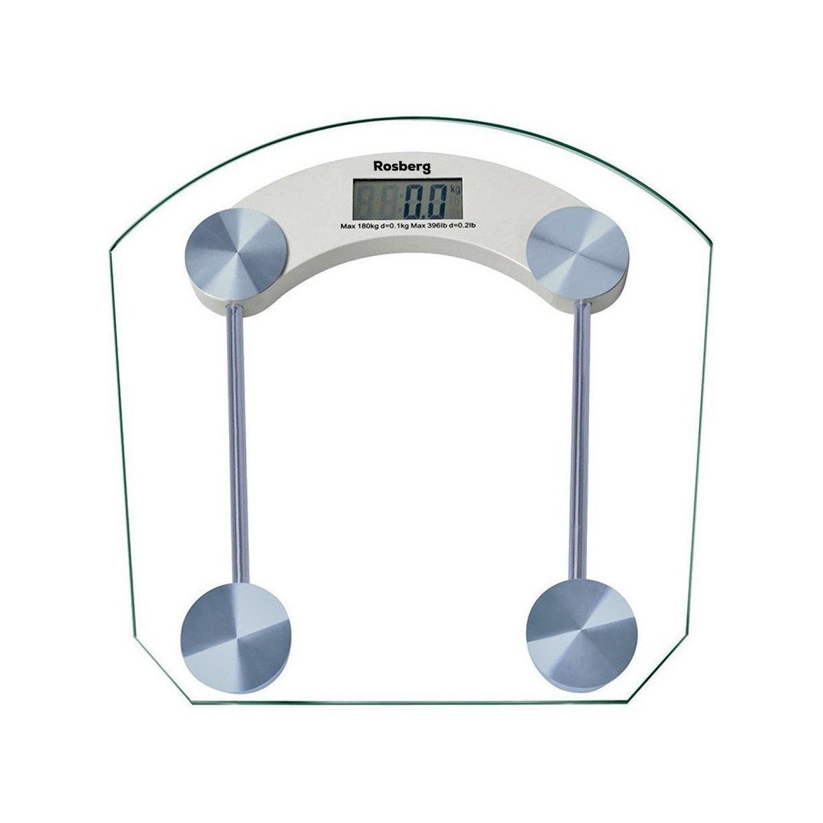 Дигитална везна за баня Rosberg, 180 кг