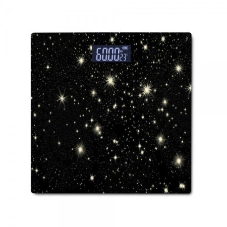 Дигитален кантар Rosberg, 180 кг, стъклен