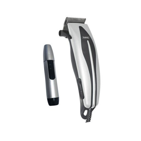 Машинка за подстригване, ПОДАРЪК тример за нос, 4 направляващи решетки, захранване, Rosberg