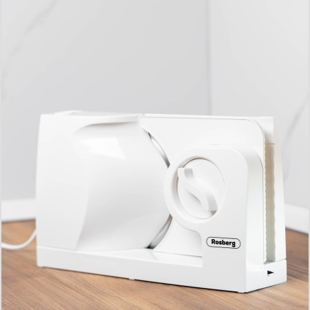 Резачка за колбаси Rosberg, 150W, Бяла