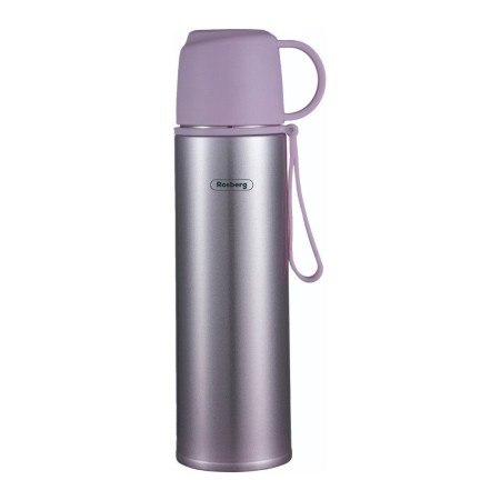 Термос Rosberg, 500ml, инокс, розов