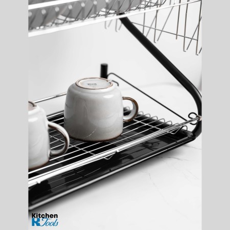 Двуетажна поставка, неръждаема стомана, Rosberg