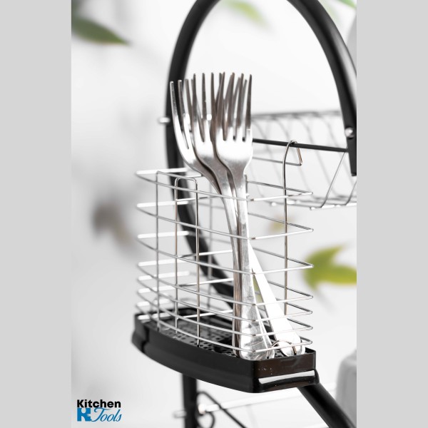 Двуетажна поставка, неръждаема стомана, Rosberg