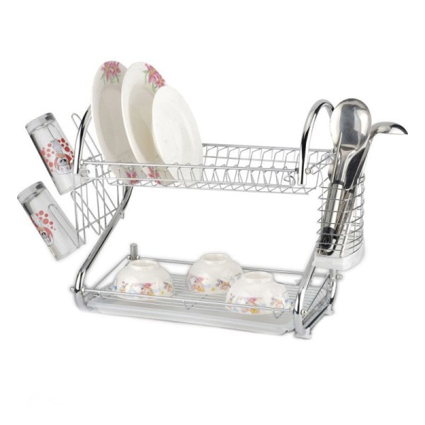 Сушилня Rosberg - 2 нива, бяла, 55x25x38 см