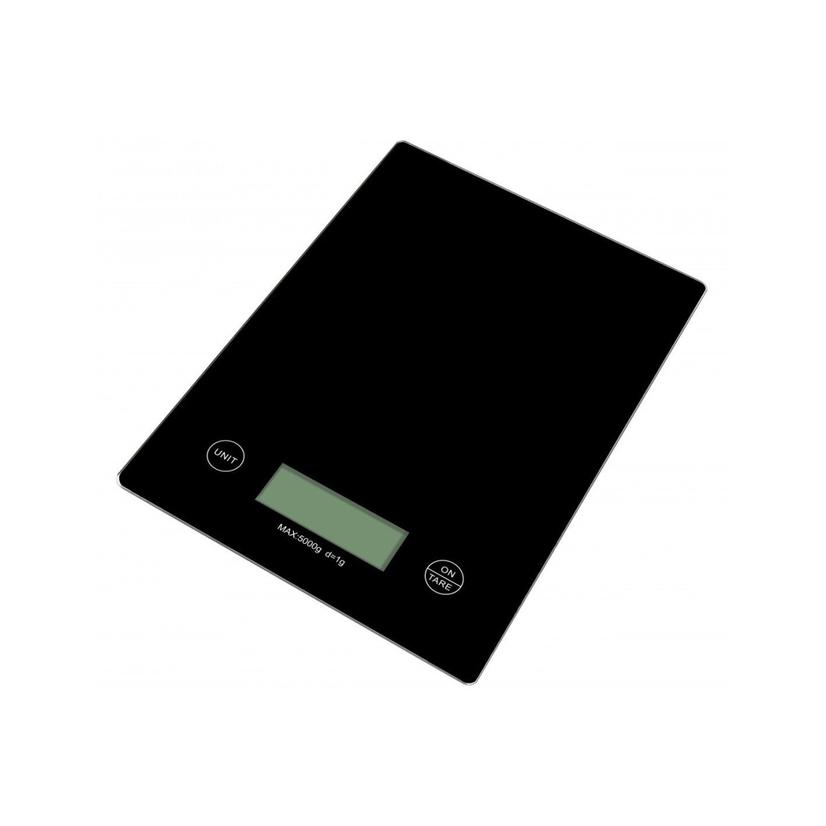 Кухненска везна Rosberg Premium RP51651K , 5кг., 2xAAAбатерии ( не са вкл.), LCD екран, Черен