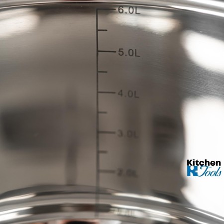 Тенджера от неръждаема стомана 2.2л с капак