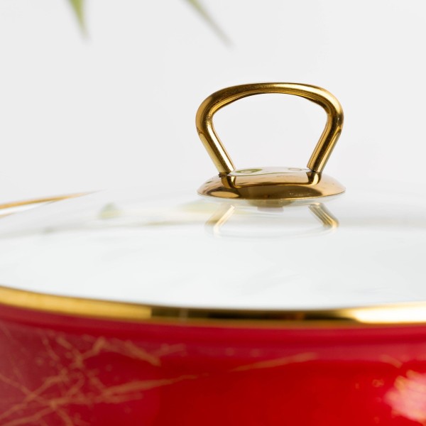 Ниска емайлирана тенджера 24x8 см, Goldmann