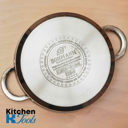 Комплект тенджери с капаци Bohmann, 12 части