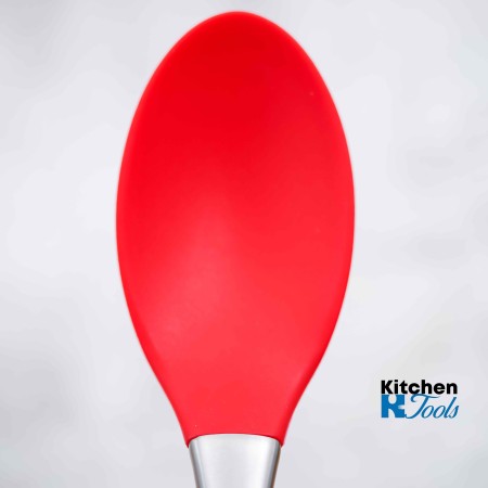 Силиконова лъжица с дръжка от неръжд. стомана Bohmann