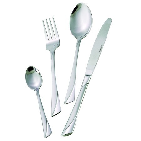 Комплект прибори 72 части Bohmann в кремав куфар