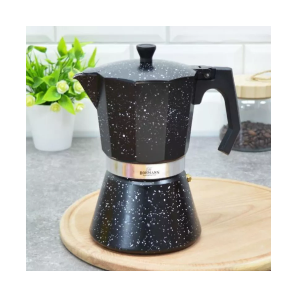 Бохман алуминиева еспресо машина за 9 чаши