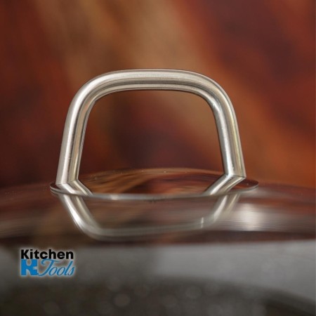 Алуминиева тенджера Bohmann 13L с гранитен капак