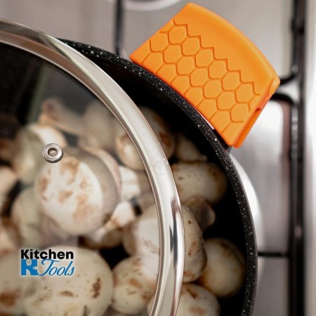 Алуминиева тенджера Bohmann 13L с гранитен капак