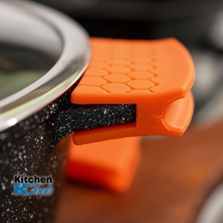 Алуминиева тенджера Bohmann 13L с гранитен капак