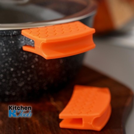 Алуминиева тенджера Bohmann 13L с гранитен капак