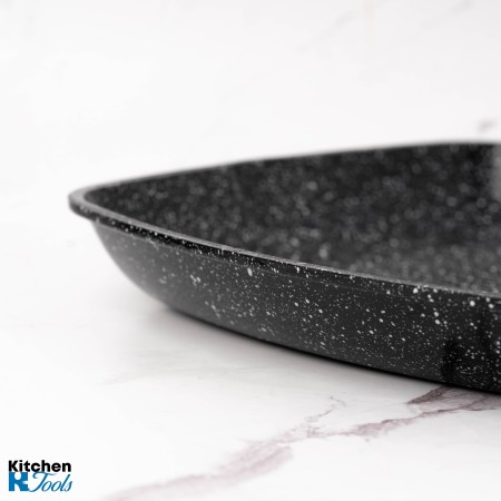 Грил тиган 28х4,5см с капак и мека дръжка