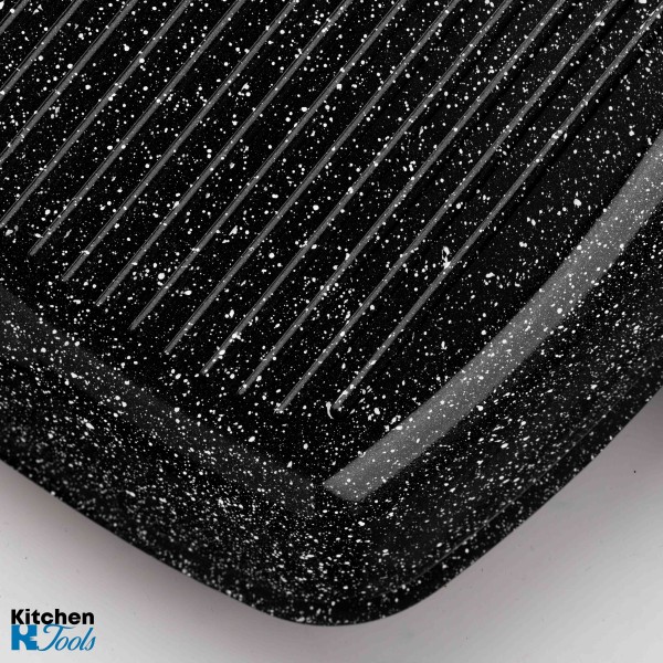 Грил тиган 28х4,5см с капак и мека дръжка