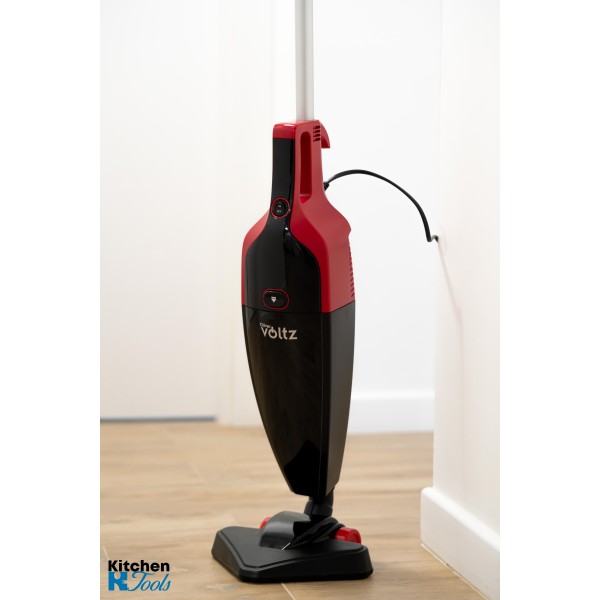 Червена прахосмукачка Rosberg 2 в 1, 800W