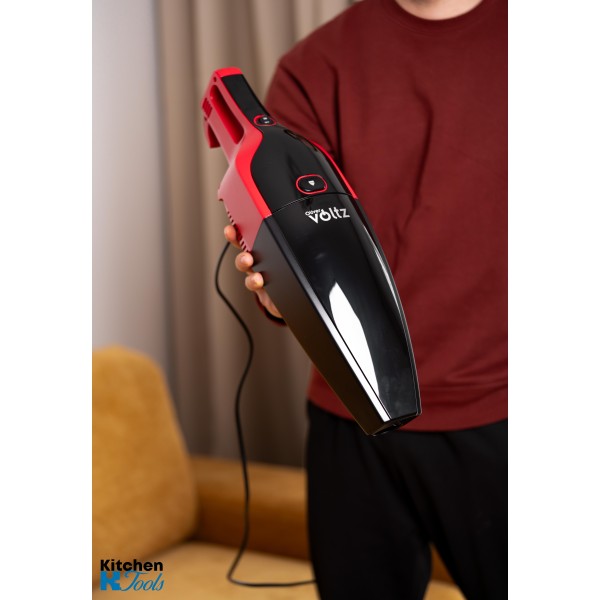 Червена прахосмукачка Rosberg 2 в 1, 800W