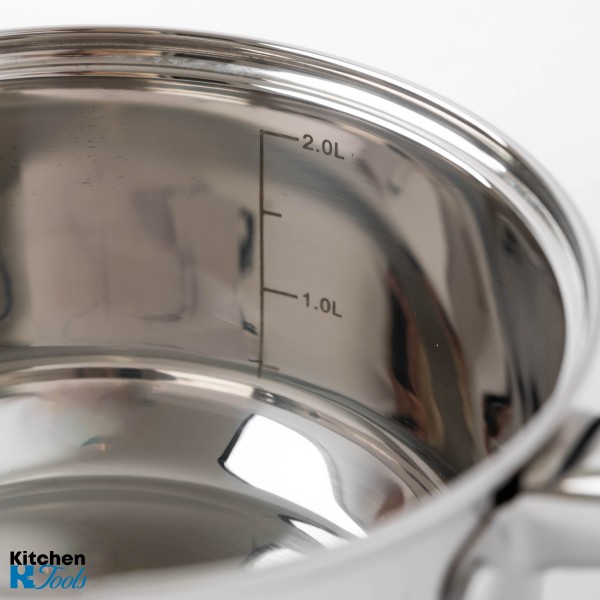 Тенджера от неръждаема стомана с капак - Bohmann