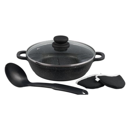 Алуминиева тенджера 32x32 с мраморно покритие