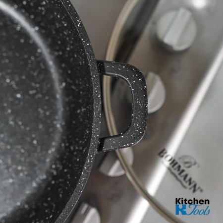 Алуминиева тенджера 32x32 с мраморно покритие