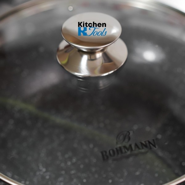 Алуминиева тенджера 32x32 с мраморно покритие