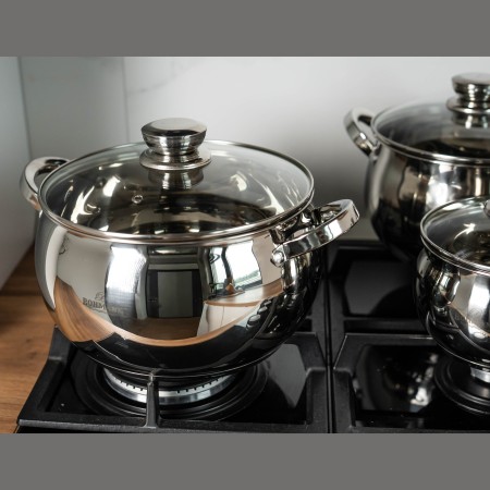 Комплект тенджери от неръждаема стомана Bohmann