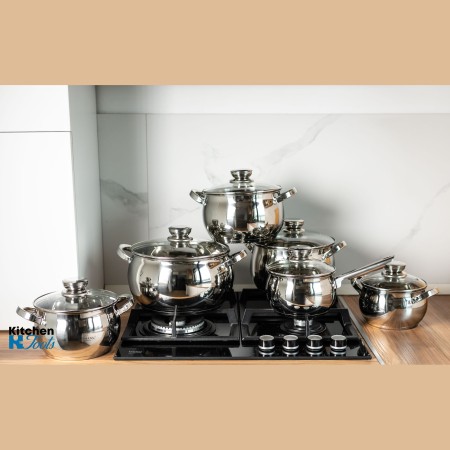 Комплект тенджери от неръждаема стомана Bohmann