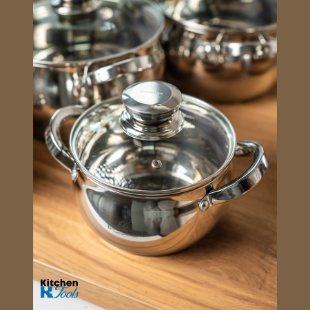 Комплект тенджери от неръждаема стомана Bohmann