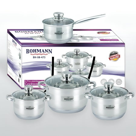 Комплект тенджери Bohmann за индукция