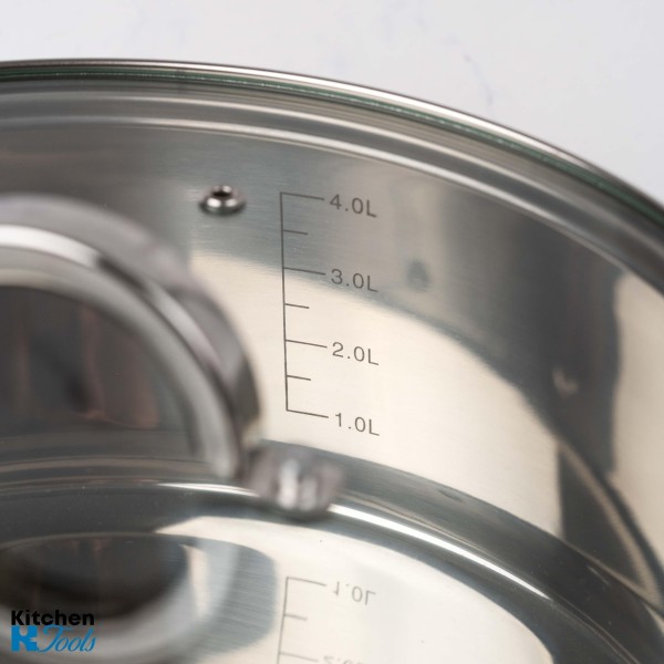 Ниска тенджера, 24х10 см, 4 литра, Bohmann