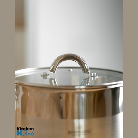 Тенджера от неръждаема стомана с капак 4,9 л