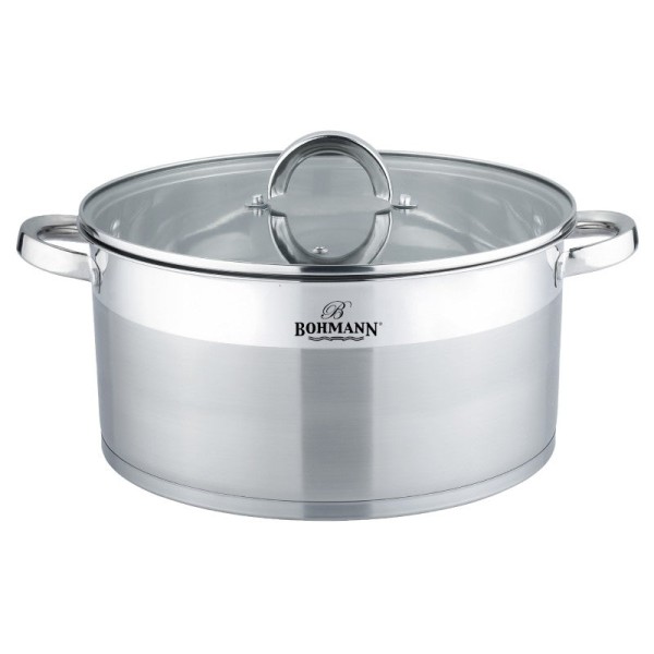 Тенджера Bohmann от неръждаема стомана, 6.1 л