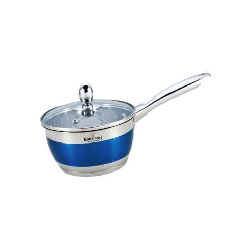 Тенджера за сос от неръждаема стомана, 2.5л