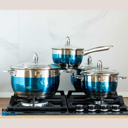 Тенджера за сос от неръждаема стомана, 2.5л