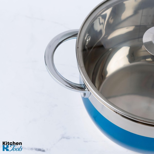 Тенджера от неръждаема стомана 4.6л Bohmann