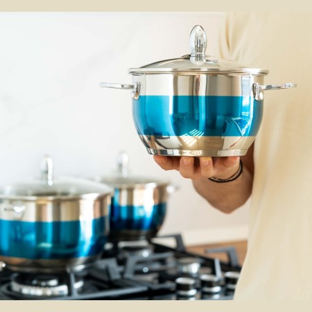 Тенджера от неръждаема стомана 4.6л Bohmann