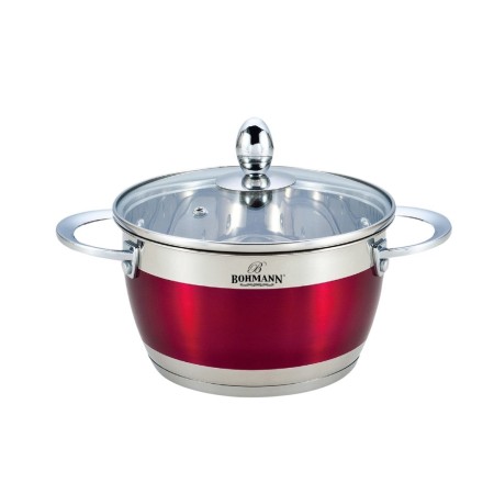 Тенджера Bohmann Rosie 4.6л с капак индукция
