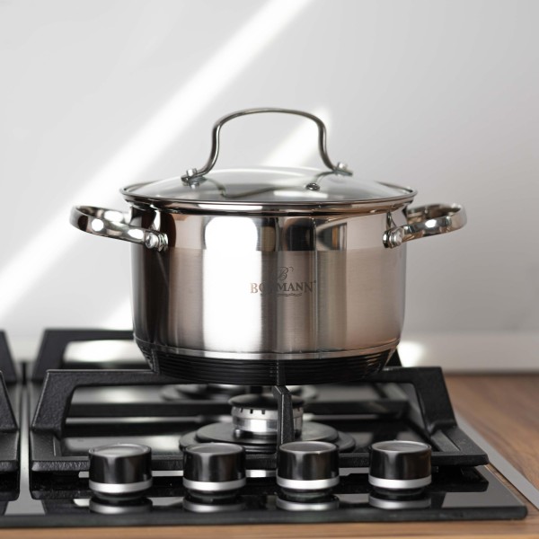 Комплект тенджери 12 части Bohmann, индукция