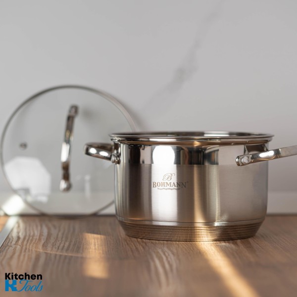 Комплект тенджери 12 части Bohmann, индукция