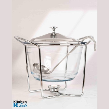 Термоустойчив съд с 4L капацитет и нагревател