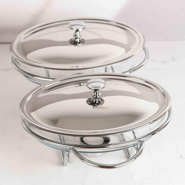 Двоен съд за триене 3л с капак и опора