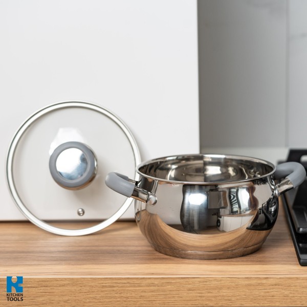 Тенджера от неръждаема стомана 4.6л