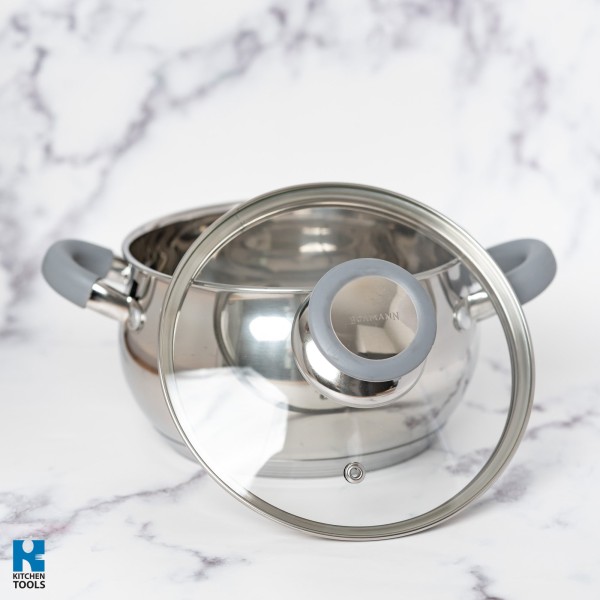 Тенджера от неръждаема стомана 4.6л