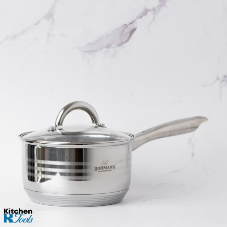 Тенджера от неръждаема стомана 2.7л, 18см - Bohmann