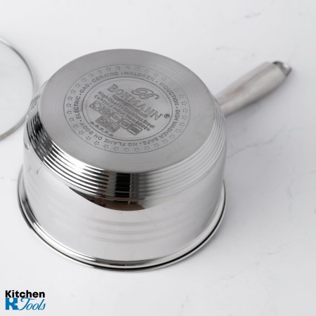 Тенджера от неръждаема стомана с капак - 3.6л